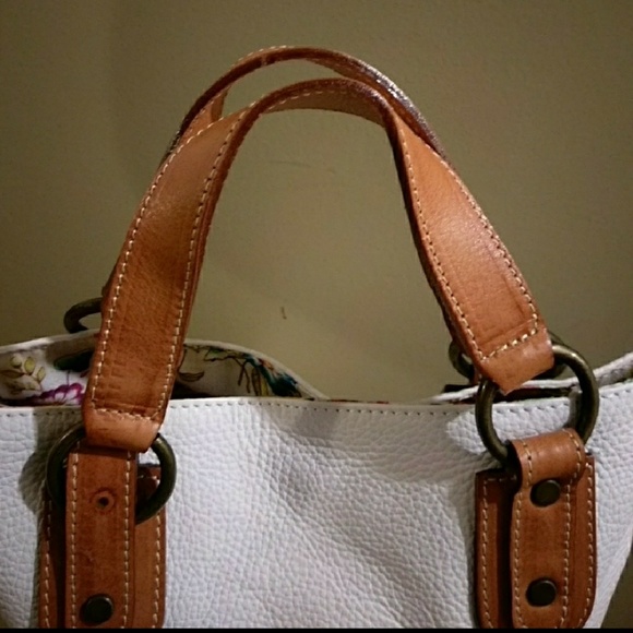 * Sold *Maurizio Tahiti Classic white Handbag - Picture 3 of 5